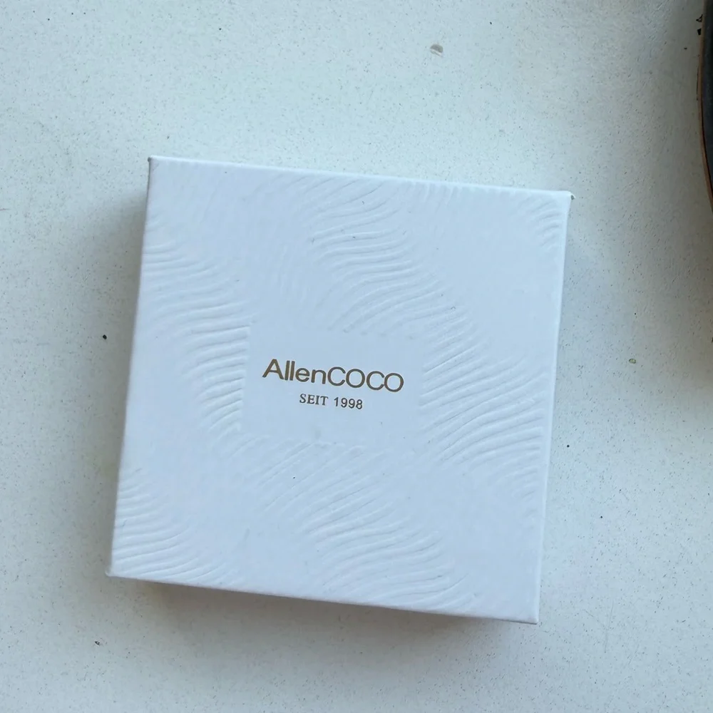 Rose Gold and Crystal Clip-On Earrings - Picture 7 of 7